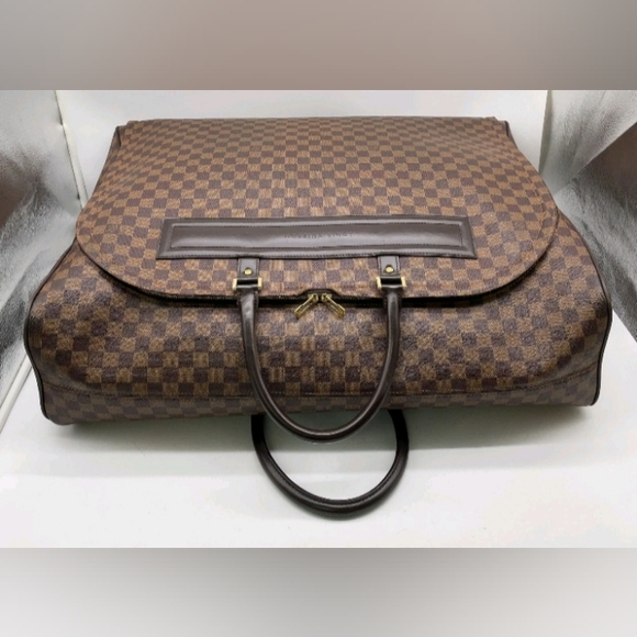 SALE! Auth Louis Vuitton Damier Ebene Nokita Grans Model Travel Bag/Suitcase - Picture 3 of 16